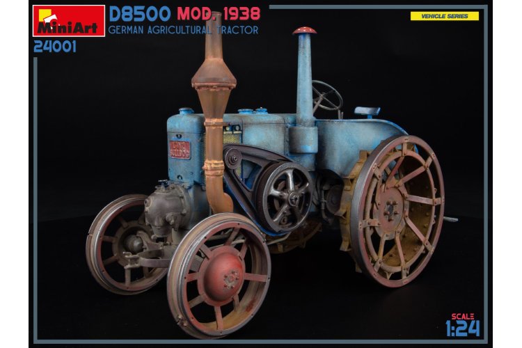 1:24 MiniArt 24001 German Agricultural Tractor D8500 Mod. 1938 - Min24001 5 - MIN24001