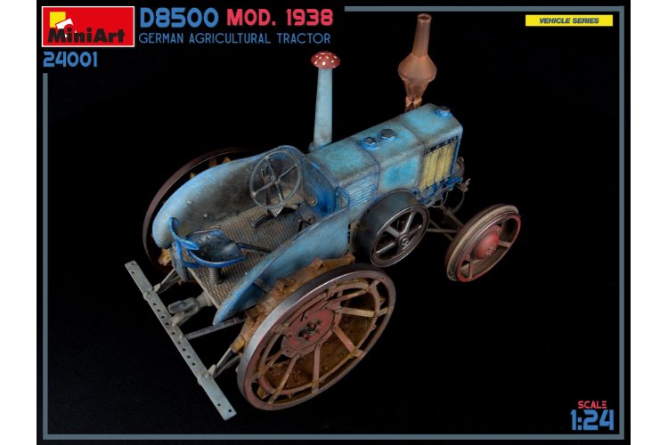 1:24 MiniArt 24001 German Agricultural Tractor D8500 Mod. 1938 - Min24001 6 - MIN24001