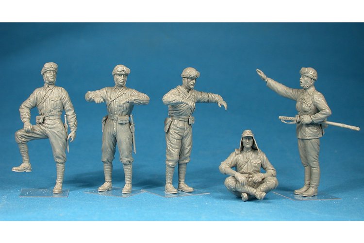 1:35 MiniArt 35128 Japanse Tankbemanning WWII - 5 Figuren - Min35128 2 - MIN35128
