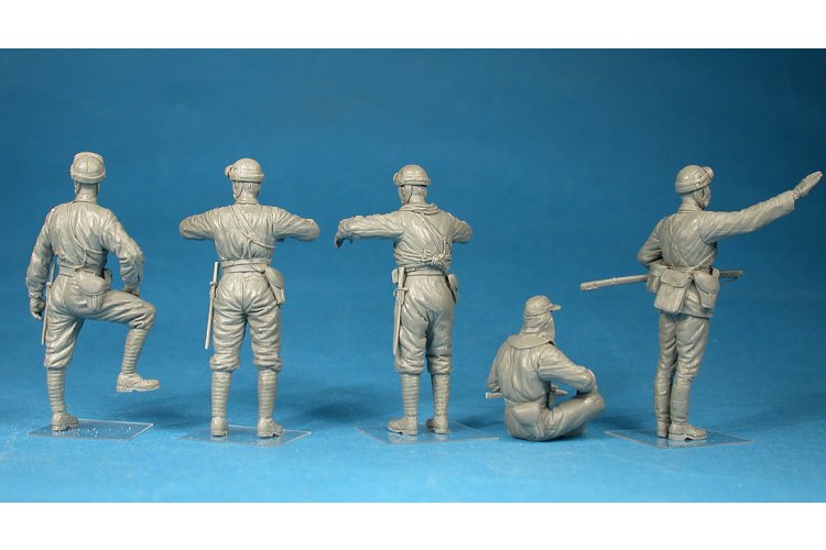 1:35 MiniArt 35128 Japanse Tankbemanning WWII - 5 Figuren - Min35128 3 - MIN35128
