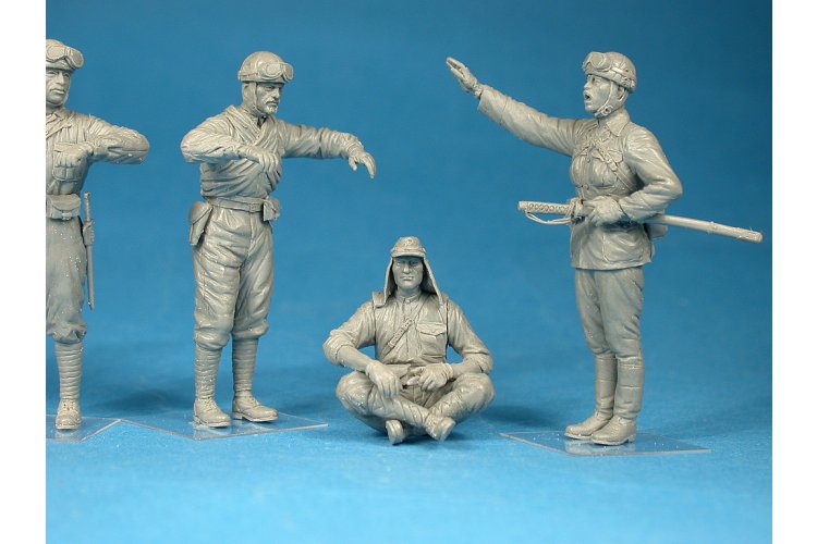 1:35 MiniArt 35128 Japanse Tankbemanning WWII - 5 Figuren - Min35128 5 - MIN35128