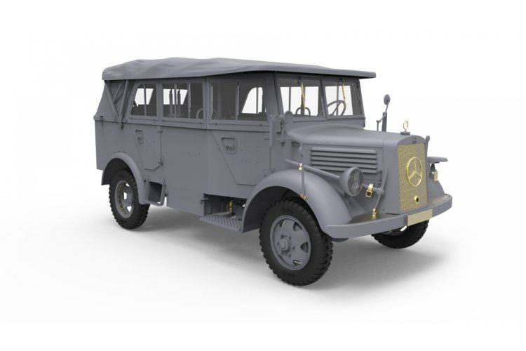 1:35 MiniArt 35189 Mercedes-Benz Kfz.70 & 7,62 cm F.K. 39 (r) - Min35189 3 - MIN35189