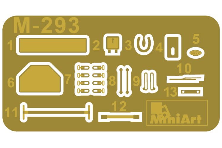 1:35 MiniArt 35202 GAZ-05-193 Commando Bus WWII - Duits Militair Voertuig - Min35202 6 - MIN35202