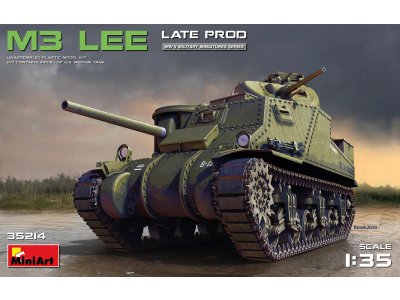 1:35 MiniArt 35214 M3 Lee &ndash; Late Production WWII &ndash; American Tank - Min35214 1 - MIN35214