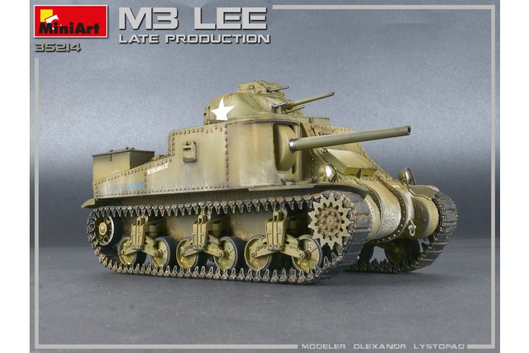 1:35 MiniArt 35214 M3 Lee &ndash; Late Production WWII &ndash; American Tank - Min35214 36 - MIN35214