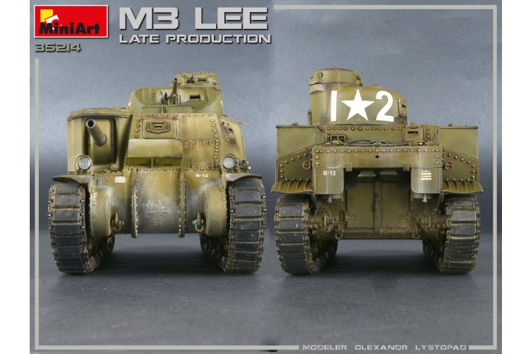 1:35 MiniArt 35214 M3 Lee &ndash; Late Production WWII &ndash; American Tank - Min35214 37 - MIN35214