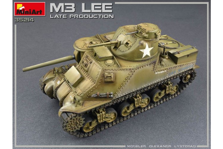 1:35 MiniArt 35214 M3 Lee &ndash; Late Production WWII &ndash; American Tank - Min35214 38 - MIN35214