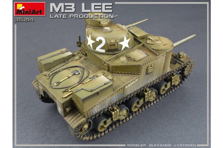 1:35 MiniArt 35214 M3 Lee &ndash; Late Production WWII &ndash; American Tank - Min35214 40 - MIN35214