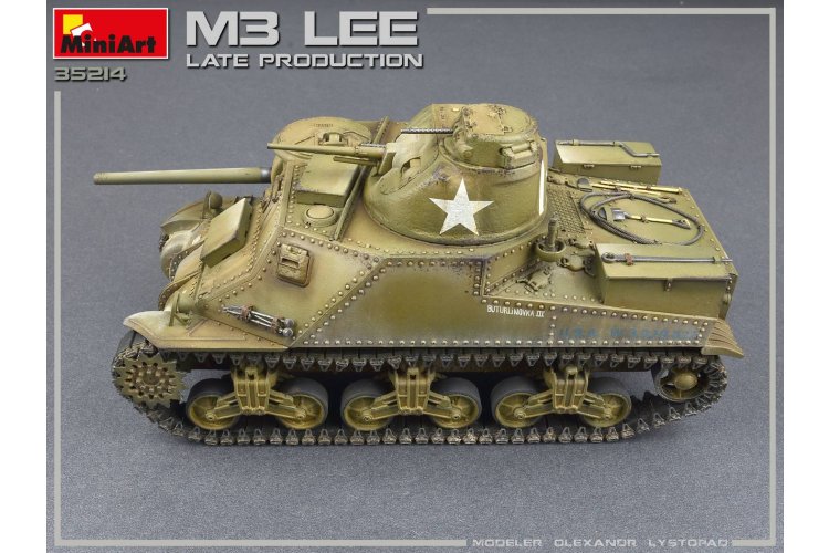 1:35 MiniArt 35214 M3 Lee &ndash; Late Production WWII &ndash; American Tank - Min35214 42 - MIN35214
