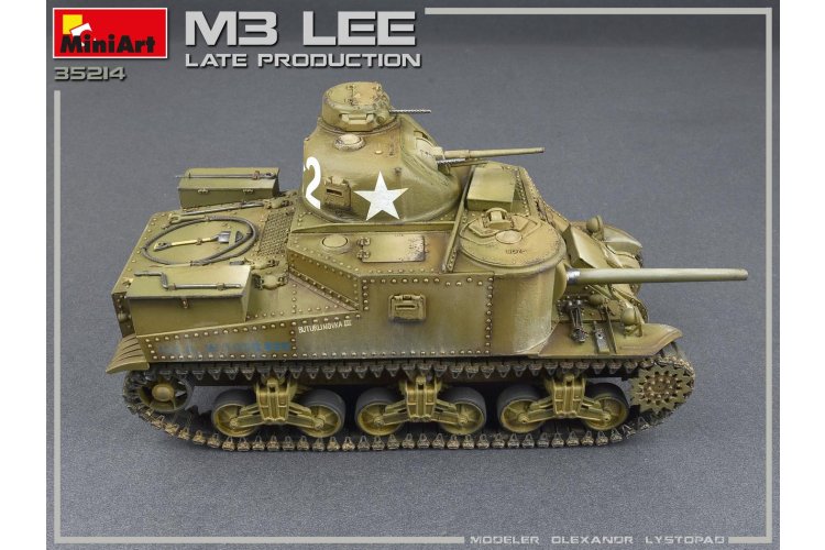 1:35 MiniArt 35214 M3 Lee &ndash; Late Production WWII &ndash; American Tank - Min35214 43 - MIN35214