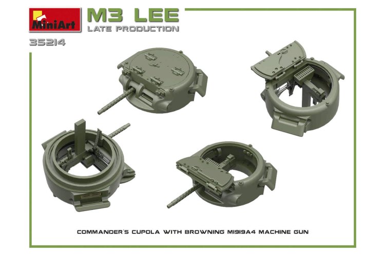 1:35 MiniArt 35214 M3 Lee &ndash; Late Production WWII &ndash; American Tank - Min35214 7 - MIN35214
