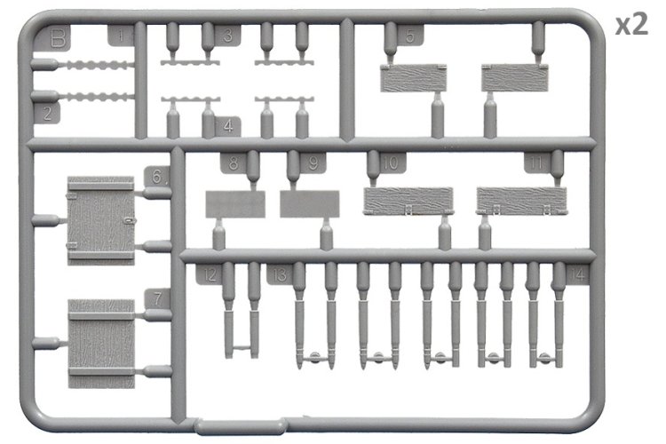 1:35 MiniArt 35261 Soviet Ammo Boxes with Shells - Min35261 2 - MIN35261