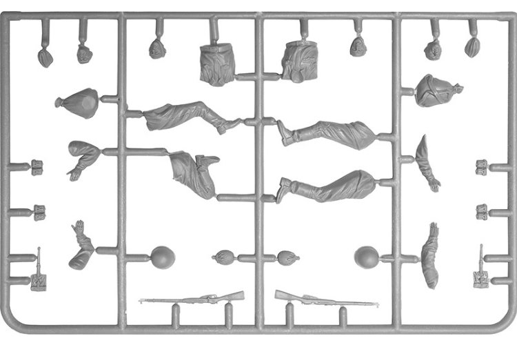 1:35 MiniArt 35281 Soviet Soldiers on the Move &ndash; Special Edition &ndash; 5 Military Figures - Min35281 8 - MIN35281