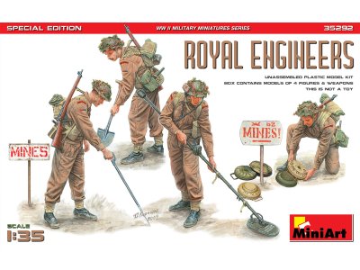 1:35 MiniArt 35292 Royal Engineers - Special Edition - Figures - Min35292 1 - MIN35292