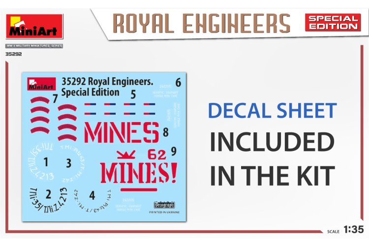 1:35 MiniArt 35292 Royal Engineers - Special Edition - Figures - Min35292 3 - MIN35292