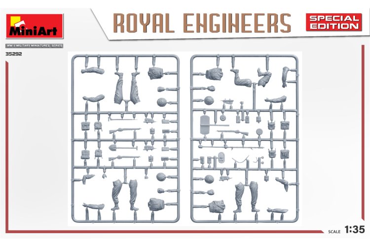 1:35 MiniArt 35292 Royal Engineers - Special Edition - Figures - Min35292 4 - MIN35292