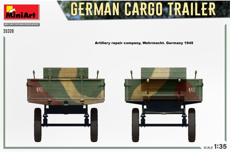 1:35 MiniArt 35320 German Cargo Trailer - Min35320 3 - MIN35320
