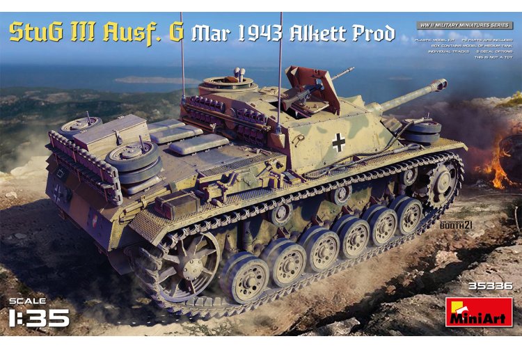 1:35 MiniArt 35336 StuG III Ausf. G March 1943 Alkett Prod - Min35336 art 1 - MIN35336