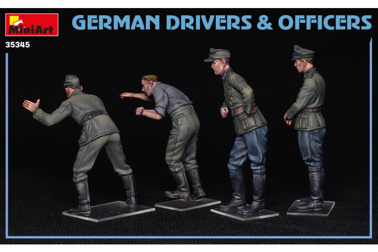 1:35 MiniArt 35345 German Drivers & Officers - Min35345 3 - MIN35345