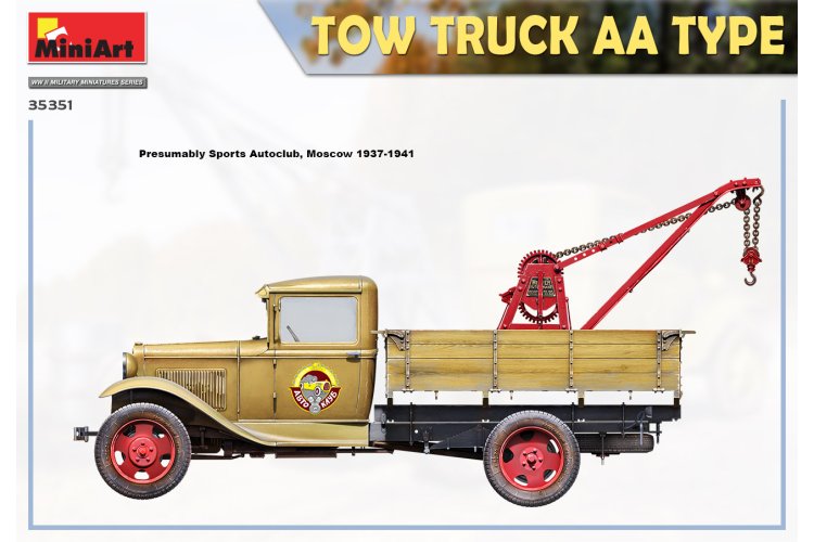 1:35 MiniArt 35351 Tow Truck AA Type - Min35351 2 - MIN35351