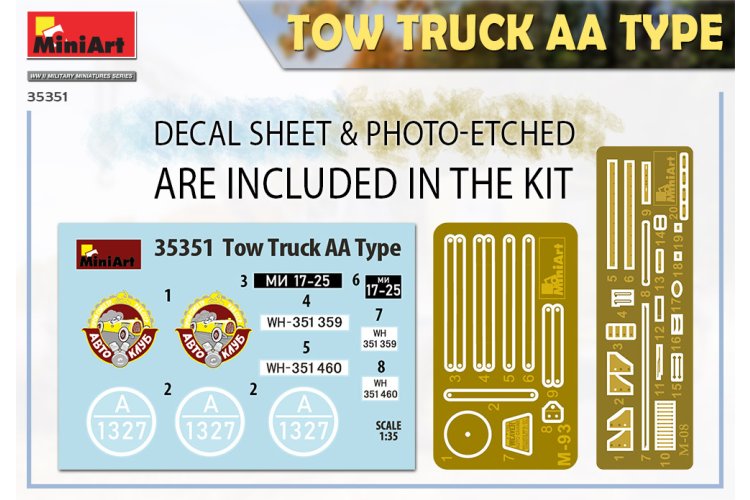 1:35 MiniArt 35351 Tow Truck AA Type - Min35351 4 - MIN35351