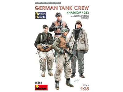 1:35 MiniArt 35354 German Tank Crew Kharkov 1943 - Min35354 1 1 - MIN35354