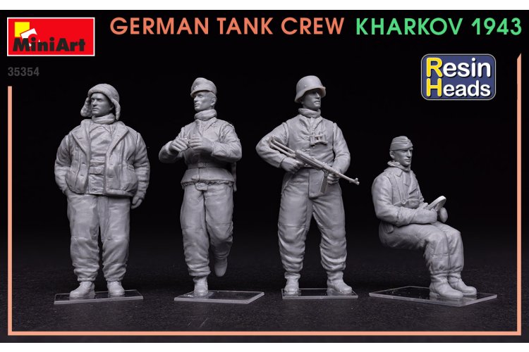 1:35 MiniArt 35354 German Tank Crew Kharkov 1943 - Min35354 2 - MIN35354