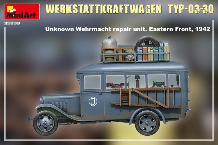 1:35 MiniArt 35359 Werkstattkraftwagen TYP-03-30 - Min35359 12 - MIN35359