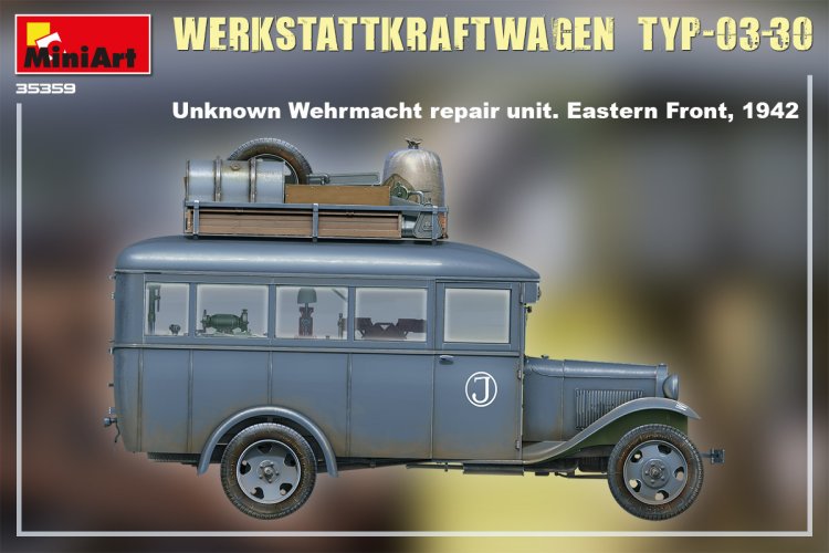 1:35 MiniArt 35359 Werkstattkraftwagen TYP-03-30 - Min35359 13 - MIN35359