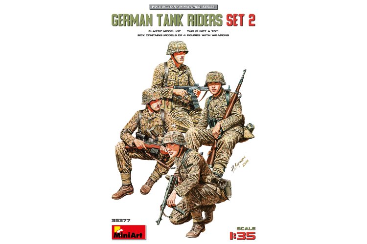 1:35 MiniArt 35377 German Tank Riders Set 2 - Min35377 art 1 - MIN35377