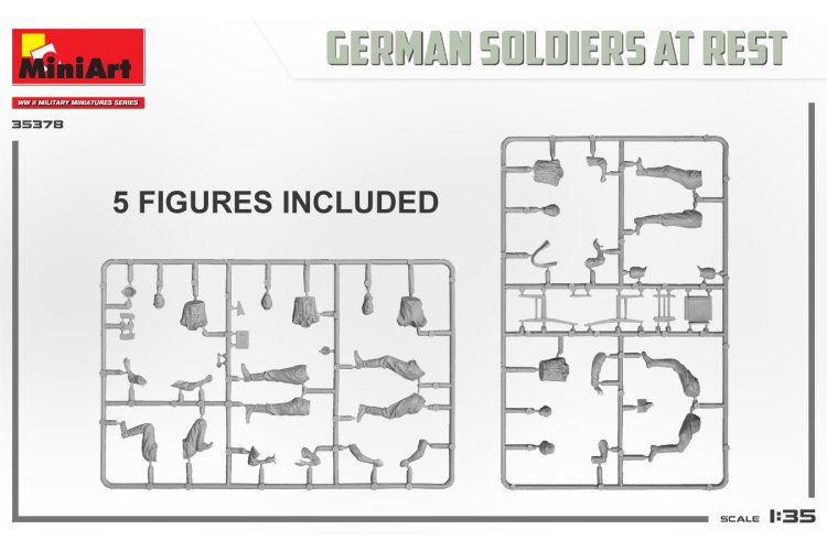 1:35 MiniArt 35378 German Soldiers at Rest - Special Edition - Min35378 2 - MIN35378