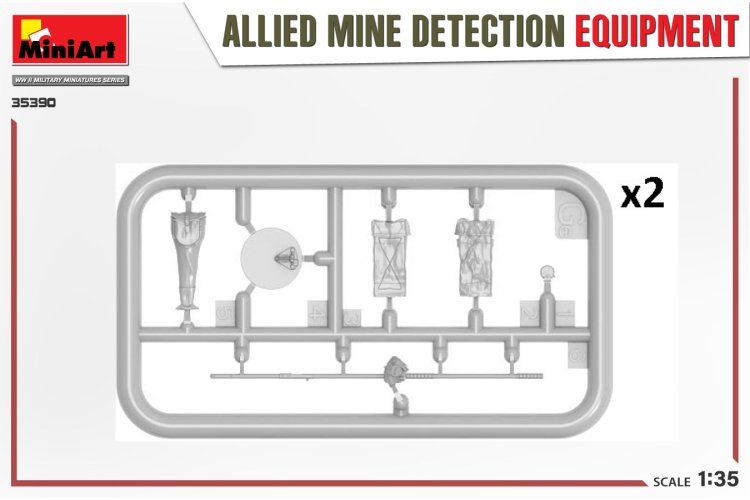 1:35 MiniArt 35390 Allied Mine Detection Equipment - Min35390 3 - MIN35390