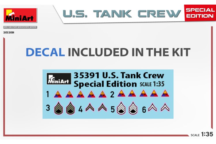 1:35 MiniArt 35391 U.S. Tank Crew - Special Edition - Min35391 2 - MIN35391