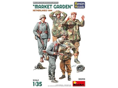 1:35 MiniArt 35393 Market Garden - Netherlands 1944 - Figures with Resin Heads - Min35393 1 - MIN35393