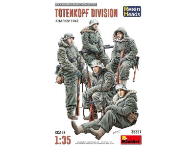 1:35 MiniArt 35397 Totenkopf Division Kharkov 1943 - Figures - Resin heads - Min35397 art - MIN35397