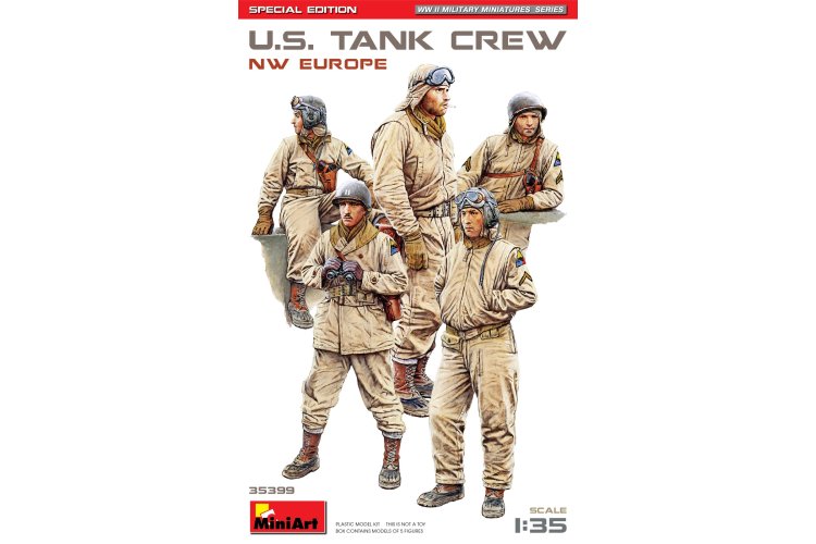 1:35 MiniArt 35399 U.S. Tank Crew Nw Europe - Special Edition - Figuren - Min35399 1 - MIN35399
