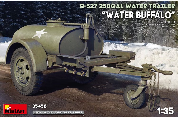 1:35 MiniArt 35458 G-527 250 gal Water Trailer - Water Buffalo - Min35458 art 1 - MIN35458