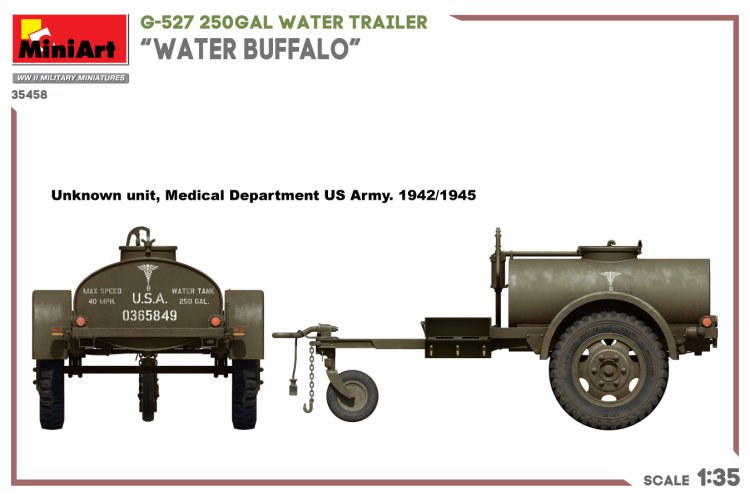 1:35 MiniArt 35458 G-527 250 gal Water Trailer - Water Buffalo - Min35458 side views 4 - MIN35458