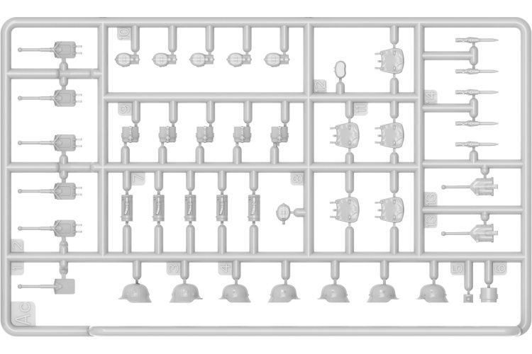 1:35 MiniArt 35471 Duitse Soldaten WWII - Gun Crew - 4 Figuren - Min35471 2 - MIN35471