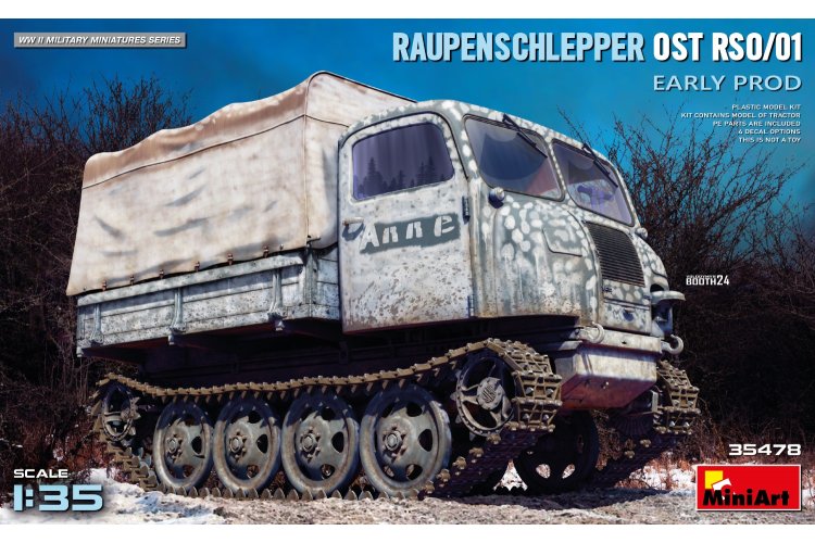 1:35 MiniArt 35478 Raupenschlepper Ost RSO/01 - Early Production - Military Vehicle - Min35478 1 - MIN35478