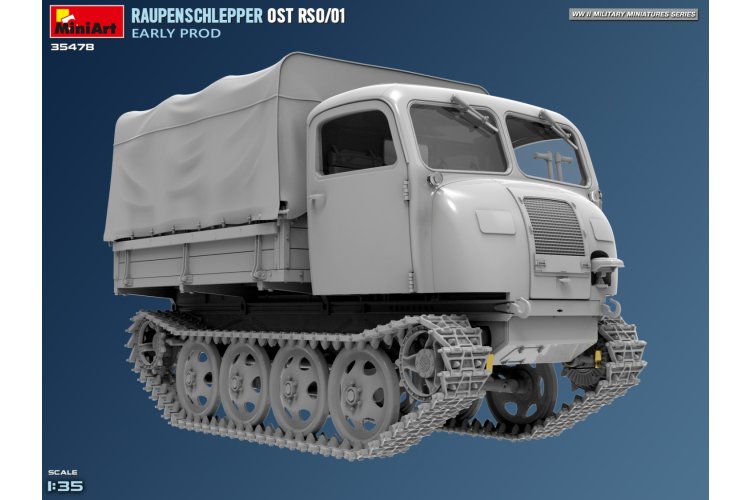 1:35 MiniArt 35478 Raupenschlepper Ost RSO/01 - Early Production - Military Vehicle - Min35478 2 - MIN35478