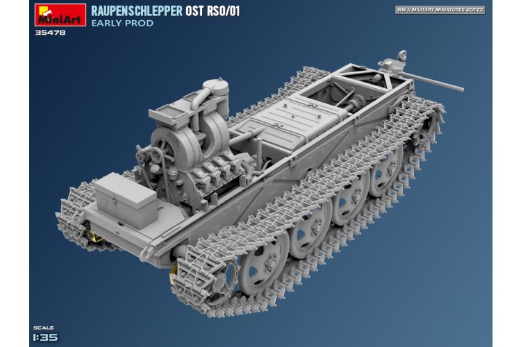 1:35 MiniArt 35478 Raupenschlepper Ost RSO/01 - Early Production - Military Vehicle - Min35478 5 - MIN35478