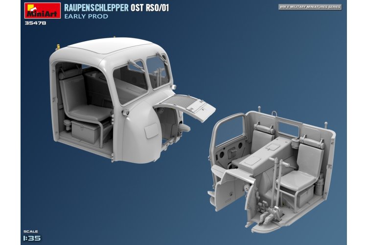 1:35 MiniArt 35478 Raupenschlepper Ost RSO/01 - Early Production - Military Vehicle - Min35478 7 - MIN35478