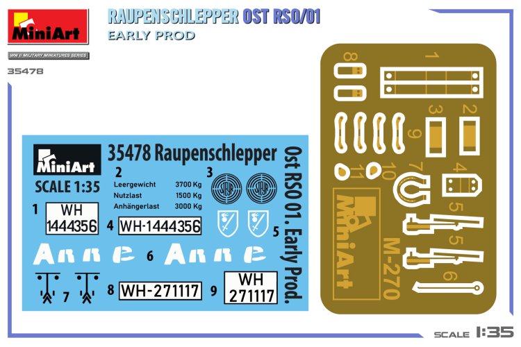 1:35 MiniArt 35478 Raupenschlepper Ost RSO/01 - Early Production - Military Vehicle - Min35478 8 - MIN35478
