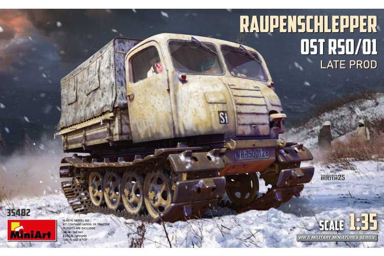 1:35 MiniArt 35482 Raupenschlepper Ost Steyr RSO/01 - Late Productie - Truck - Min35482 1 - MIN35482