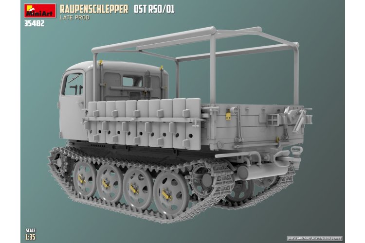 1:35 MiniArt 35482 Raupenschlepper Ost Steyr RSO/01 - Late Productie - Truck - Min35482 4 - MIN35482