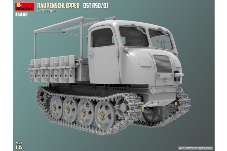 1:35 MiniArt 35482 Raupenschlepper Ost Steyr RSO/01 - Late Productie - Truck - Min35482 5 - MIN35482