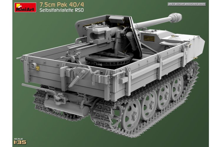 1:35 MiniArt 35483 Steyr RSO - 7,5 cm PaK 40/4 op gepantserde zelfrijdende affuit RSO - Min35483 6 - MIN35483