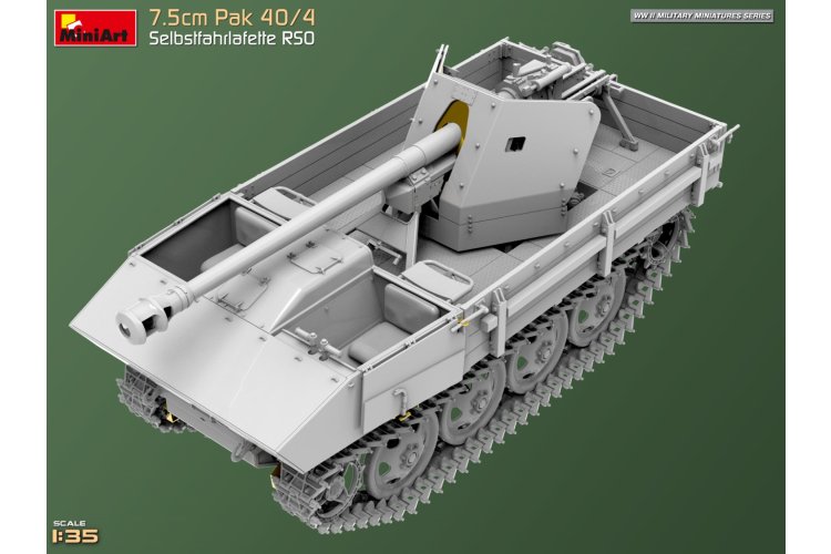 1:35 MiniArt 35483 Steyr RSO - 7,5 cm PaK 40/4 op gepantserde zelfrijdende affuit RSO - Min35483 7 - MIN35483