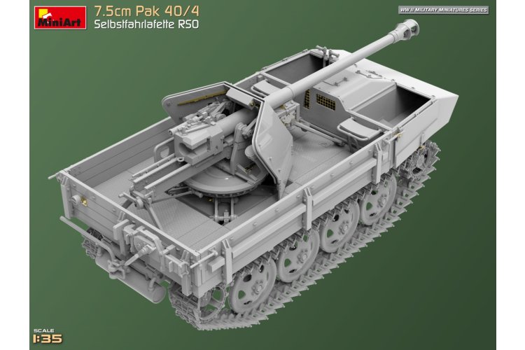 1:35 MiniArt 35483 Steyr RSO - 7,5 cm PaK 40/4 op gepantserde zelfrijdende affuit RSO - Min35483 9 - MIN35483